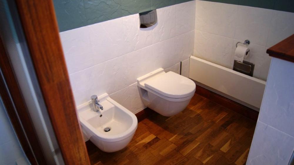 Bad mit Bidet