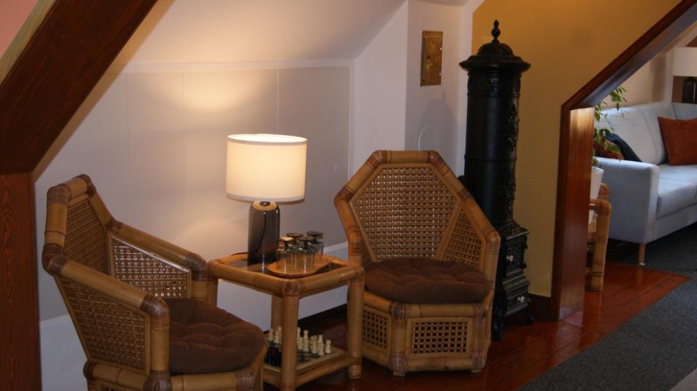 Sesselgarnitur im Wohnzimmer