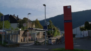 Bahnhof der Moselweinbahn in Traben-Trarbach